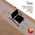 thumbnail image 4 of Resilia 27" x 6' Clear Vinyl Plastic Deep-Pile Floor Runner/Protector, 4 of 4