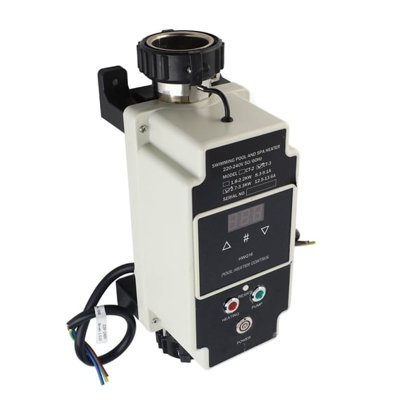 Calentador De Piscina, Termostato Inteligente Del Calentador De Agua De Acero Inoxidable Con Autodiagnóstico Para Spa