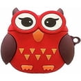 thumbnail image 1 of Case for AirPods Pro/3, Cute Funny Creative Big Eyes Red Night Owl Earphone Case, Soft Silicone Earphone Charging Case Cover Protective Skin for AirPo, 1 of 4