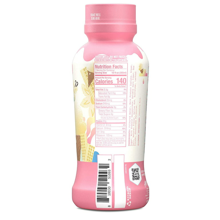 Fit Shake™ Protein Shake - Vanilla - 12 Bottles