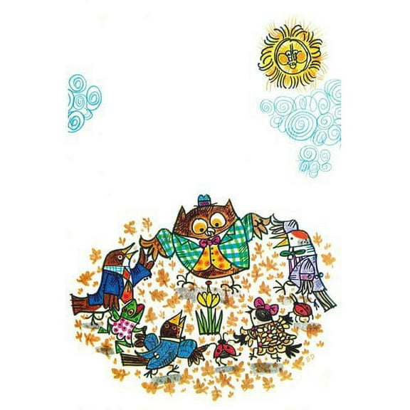 Marmont Hill "Forest Friends" by Curtis Painting Print on Canvas