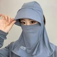 thumbnail image 6 of Full-face UV Protection Hat, 100% Ice Silk Fabric, Light & Breathable, Available in 6 Colors, Perfect for Outdoor Activities, 6 of 9