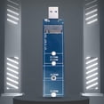 thumbnail image 3 of FLhrweasw Adaptador SSD M.2 A USB3.1 (un Enchufe Recto/solo Protocolo Soporte), 3 of 6