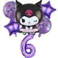 thumbnail image 3 of Kuromi-Globos decorativos para cumpleaños de niñas, ACCESORIOS FOTOGRÁFICOS para fiesta de Baby Shower, regalo para niños, 3 of 5