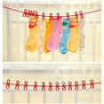 thumbnail image 4 of Portable Clothesline Elastic Adjustable Clothesline with 12pcs, 4 of 5