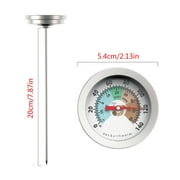 Long Stem Compost Soil Thermometer FastResponse Measuring Probe 10~76°C