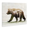 thumbnail image 3 of Stupell Industries Traditional Woodland Pattern Bear Canvas Art, 30 x 24, by Amber Sterling, 3 of 8