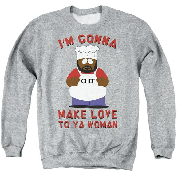 South Park Make Love Unisex Adult Crewneck Sweatshirt,Make Love, X-Large