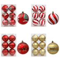 thumbnail image 4 of Bolas de Navidad Bolas de Navidad 6 Piezas 6cm Aniversarios Cumpleaños Decoraciones Navideñas Fiestas de Luz Plástico Bodas 8CM, 4 of 4