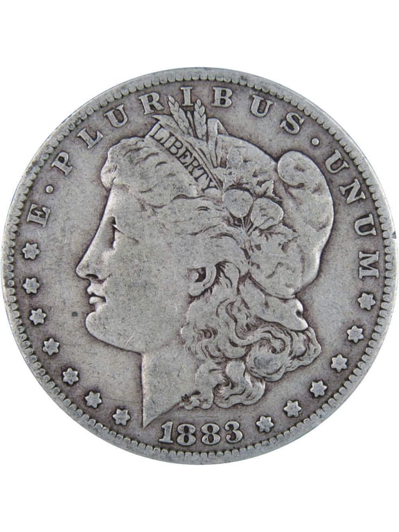 1883 Morgan Dollar VG Very Good 90% Silver $1 US Coin Collectible