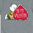 thumbnail image 3 of Peanuts - Be My Valentine  - Toddler And Youth Short Sleeve Graphic T-Shirt, 3 of 6