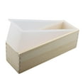 thumbnail image 1 of Molde de jabón rectangular versátil de 1200 ml, herramienta casera de bricolaje, jabón de silicona flexible Blanco, 1 of 9
