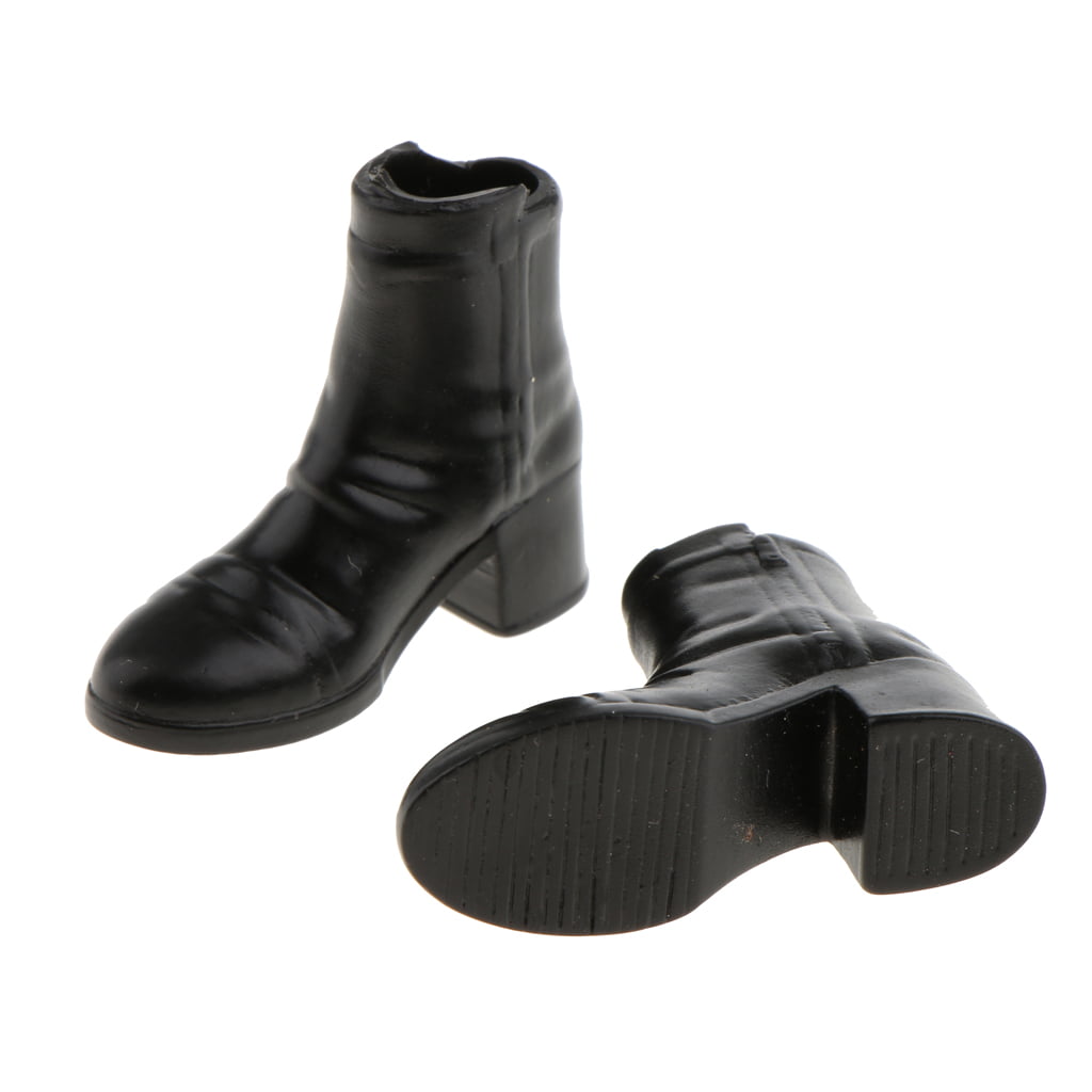 1/6 Scale weibliche Ankle Boots Schuhe für 12 Zoll Actionfigur Phicen Kumik B # 
