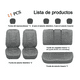 thumbnail image 4 of Funda De Asiento Cuero Coche Universal color gris, 4 of 4