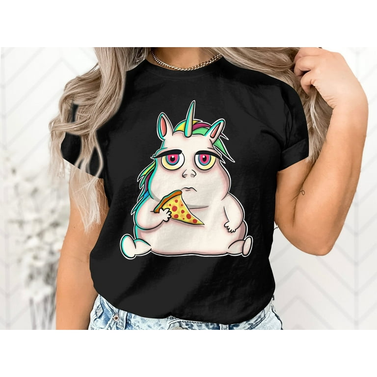 Unicorn T-Shirt, Pizza T Shirt, Womens Pizza Shirt Unicorn T-Shirt, Pizza T Shirt, Womens Pizza Shirt