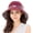 Wine Red, variant on D GROEE Women's Summer Sun Bucket Hats Double sided Wearable UV Safari Hiking Wide Brim Beach Mesh Fishing Cap