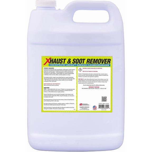 Corrosion Technologies Xhaust & Soot Remover, Cleaner Degreaser, 1 gallon