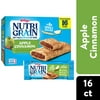 Kellogg's Nutri-Grain Apple Cinnamon Chewy Soft Baked Breakfast Bars, Ready-to-Eat, Kids Snacks, 20.8 oz, 16 Count