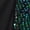 Black Green, variant on INSPIRE CHIC Sequin Sleeve Top for Women's V Neck Party Sparkly Tops XS Black Silver