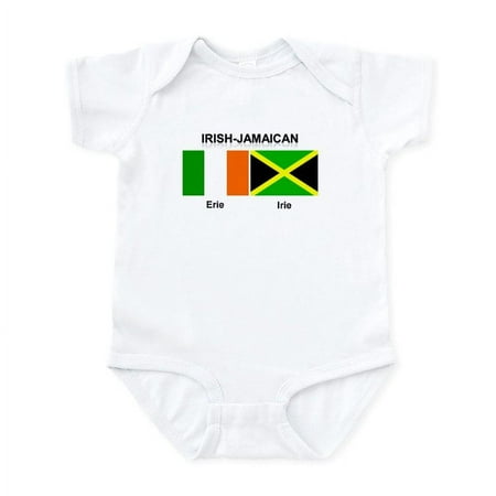 

CafePress - Irish Jamaican 1 Body Suit - Baby Light Bodysuit Size Newborn - 24 Months