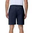 thumbnail image 4 of Pdbokew Men's Cargo Stretch Short 6 Pockets Include 2 Zipper Pocket Comfortable Elastic Waist Causal Work Shorts Golf Hiking Short Navy 38, 4 of 9
