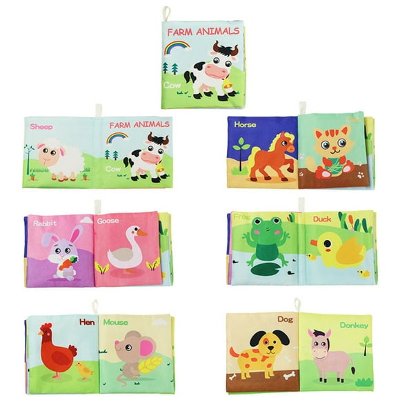 Kid Cloth Book Infant Baby Intelligence Development Toy Cognize Books