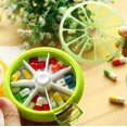 thumbnail image 3 of Pillbox with automatic twist mechanism | Medicine for a week | Nice design | Orange, 3 of 3
