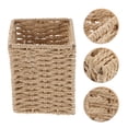 thumbnail image 3 of MasteelfCA 1PC Hand-woven Storage Box Tea Table Sundries Basket Office Desktop Pen Holder, 3 of 8