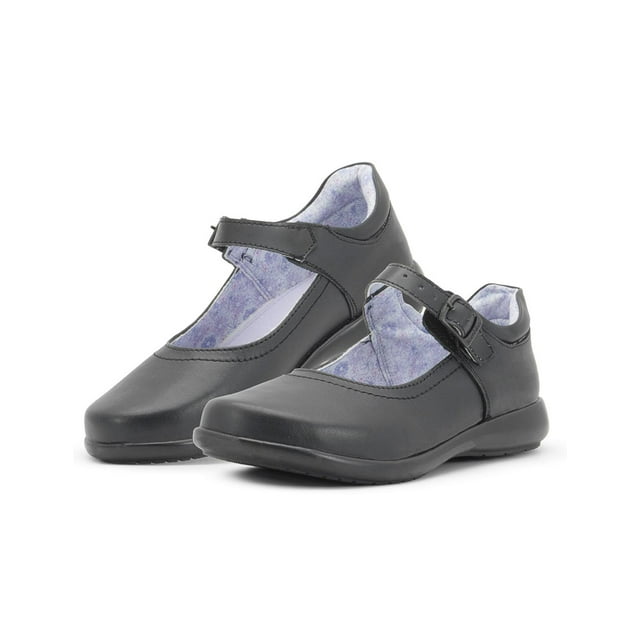 Zapato Escolar Bambino de Piel Soporte Arco Negro 23