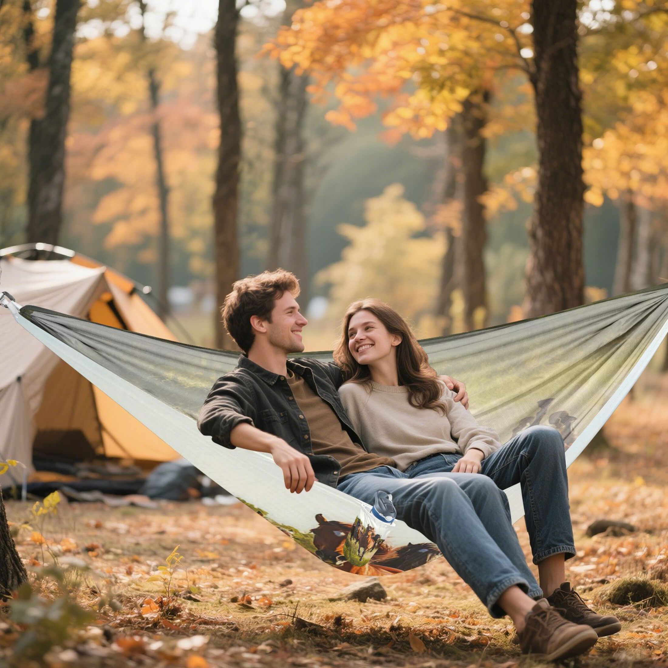 Hammock Camping Hammock Nylon Portable Hammock Travel Camping Hammock Beautiful Herd Of Horses