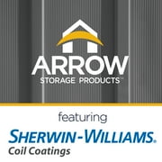 Arrow Classic 14 x 12 x 7 ft Charcoal Steel Storage Shed