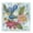 Boho Floral Botanicals, variant on Stupell Industries Modern Modern Primaries Blooms Canvas Art, 17 x 17, by Carol Robinson
