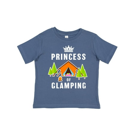 

Inktastic Princess of Glamping Gift Toddler Toddler Girl T-Shirt