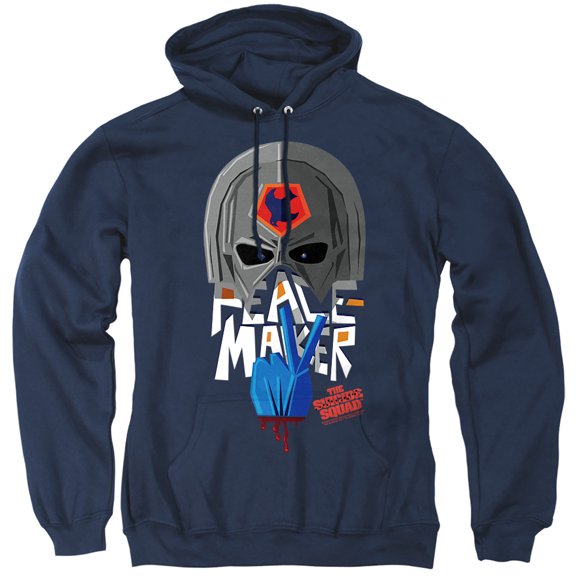 The Suicide Squad Peacemaker Illustration Unisex Adult Pull-Over Hoodie, Peacemaker Illustration, X-Large