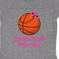 thumbnail image 3 of Inktastic Basketball Princess Girls Baby Bodysuit, 3 of 4