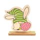 thumbnail image 4 of Style 20 Gnomo de Pascua de madera pintado, adorno de escritorio, decoración bonita de conejito, suministros para fiesta de Pascua, decoración de mesa, 4 of 5