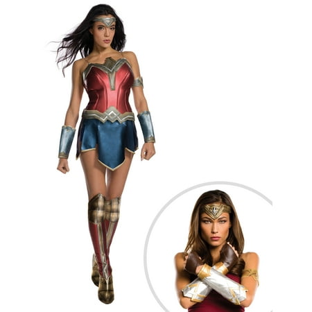 Wonder Woman Movie - Wonder Woman Adult Costume and Batman V Superman: Dawn of Justice- Wonder Woman Deluxe Set
