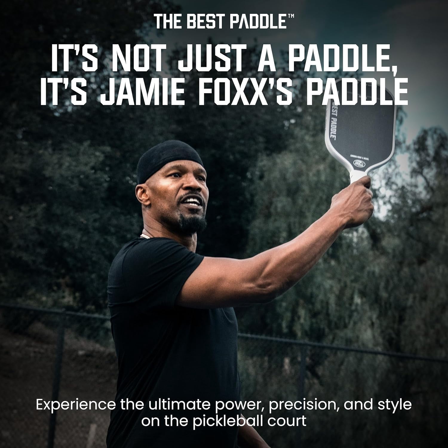 The Best Paddle Pickleball Paddle Carbon Fiber 16mm Polymer Core Elongated Handle USAPA Certified