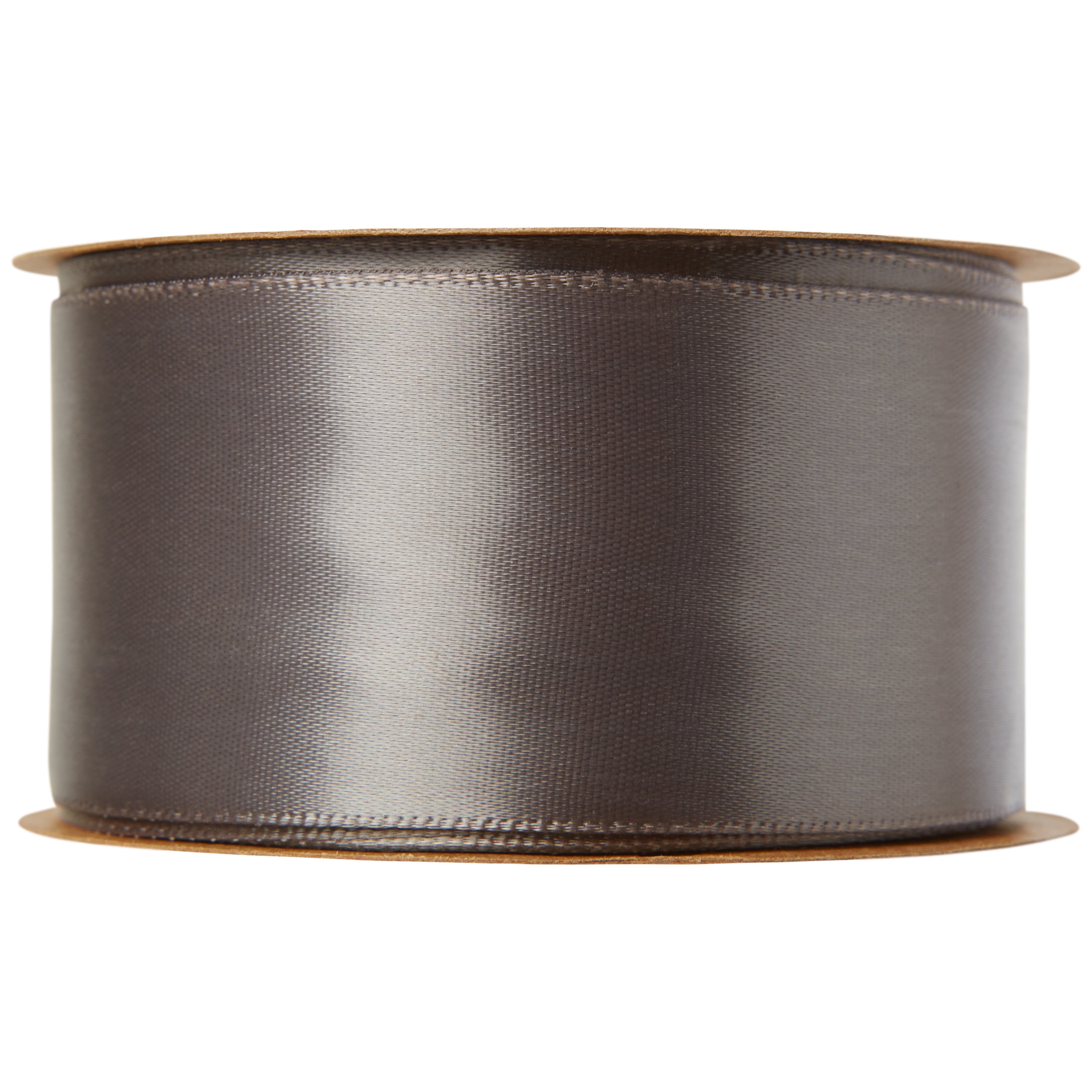 (4 pack) Offray Ribbon, Pewter Grey 1 1/2 inch Single Face Satin Polyester Ribbon, 12 feet