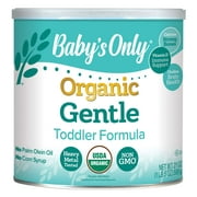 Baby's Only Organic Gentle Protein, Powdered Toddler Formula, USDA Organic, Non-GMO, No Palm Oil, No Corn Syrup, 21oz. Can with Scoop