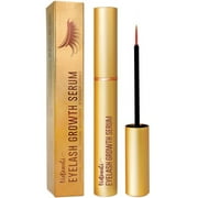 VieBeauti Premium Eyelash Serum .. and Eyebrow Enhancement Formula, .. Boosts Lash for Thicker, .. Fuller Looking Lashes and .. Eyebrows (3ML) | Gold .. Packaging, 0.1 Fl. Oz.