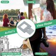 thumbnail image 5 of 3 pack View Finder, View Finder with Sliding Mechanism, View Finder for Painting, Drawing, Photography, and Any Other Place Where, Composition is Required, 5 of 5