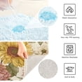 thumbnail image 6 of IAUYY Set of 2 Inch Bath Mat Thick Soft Plush Shower Mat TPR Backing Material Non Slip Bath Mats for Bathroom for Tub Shower Hotel Retro Daisy, 6 of 9