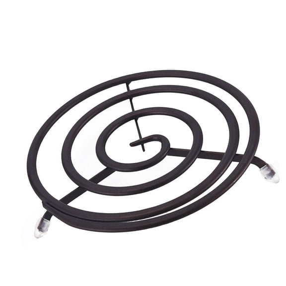 LEORX 1Pcs Kitchen Table Mats Iron Heat Resistant Pot Mat Black