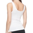 thumbnail image 2 of Body Beautiful Shapewear Seamless Shaping Tank Top with Lace Trim, 2 of 3