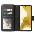 thumbnail image 2 of ETFAST Wallet Card Zipper Flip Leather Case For Samsung Galaxy S24 Ultra S24 Plus S23Ultra S23Plus S23FE S22 Ultra S21 Ultra S21FE S20 Ultra S20FE S10 S9 S8 Phone Case, 2 of 15
