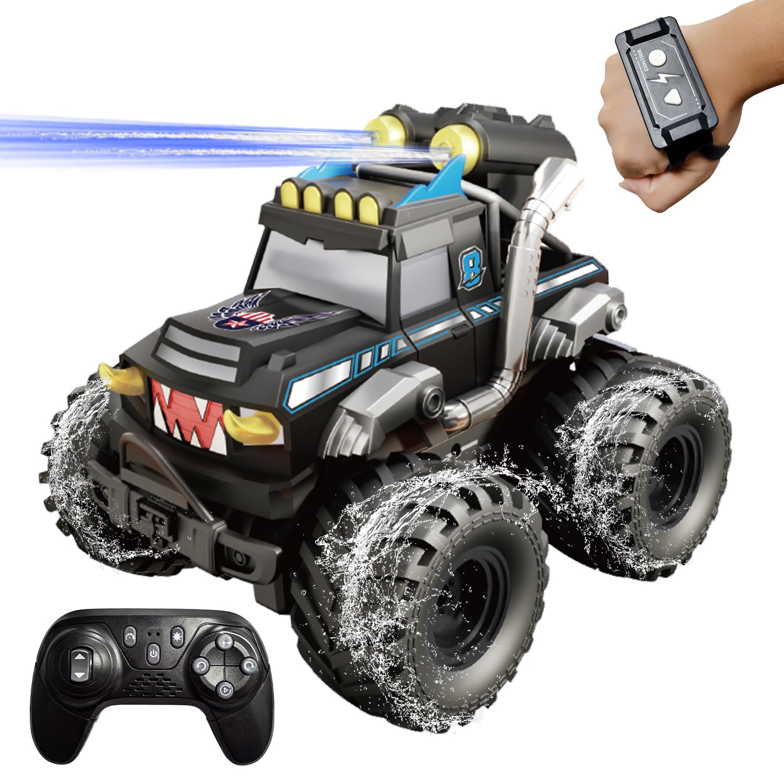 Coche Teledirigido SGILE Con Luces LED Y Sonidos – Control Remoto 2.4GHz – Fácil De Manejar Para Niños De 3 A 7 Años – Regalo Ideal