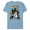 Ocean Blue, variant on Cartoon May the 4th Be With You 2022 - Short Sleeve Blended T-Shirt for Adults - Customized-Yellow