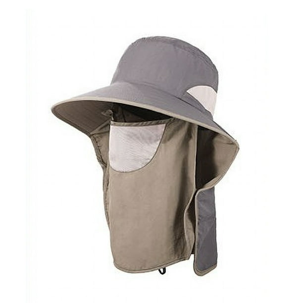 Wide Brim Sun Hat – Multifunctional Protection Bucket Fishing Hat Cap