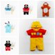 thumbnail image 2 of Mamelucos de verano para bebés, Mono para niños, ropa de tigre Animal para niñas, dibujos animados de Mickey Minnie, trajes de manga corta para niños recién nacidos con capucha 12M Gao Jinjia LED, 2 of 2